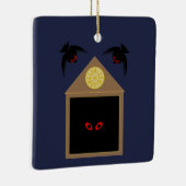 Eine Unfreundlichkeit von Ravens Halloween Keramikornament (Rechts)