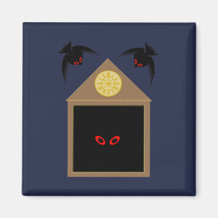 Eine Unfreundlichkeit von Ravens Halloween Magnet
