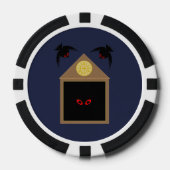 Eine Unfreundlichkeit von Ravens Halloween Pokerchips (Vorderseite)