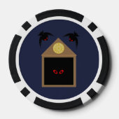 Eine Unfreundlichkeit von Ravens Halloween Pokerchips (Rückseite)