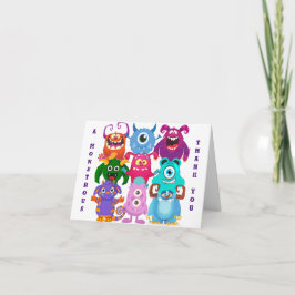 Eine ungeheuerliche Danksagung Karte