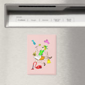 Eine ungewöhnliche Haushälterin. Magnet (In Situ (Geschirrspüler))