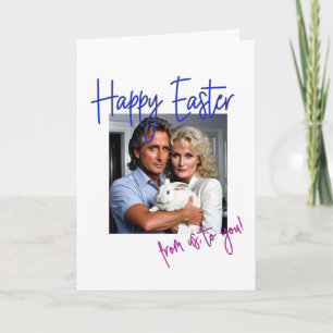 Eine unglaublich witzig Osterkarte für Fans von 80 Karte