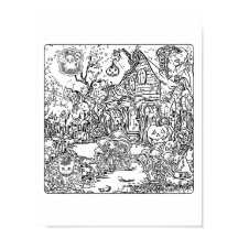 Eine unheimlich schöne Halloween-Szene