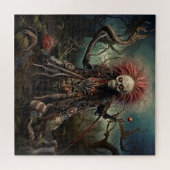 Eine unheimliche, gruselige Sumpfkreatur Puzzle (Horizontal)