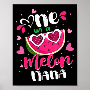 Eine unter vielen Nana Sommerfamilien Wassermelone Poster