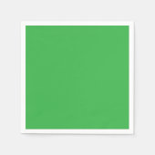 Eine üppige Landschaft mit dichten, grünen Bäumen Serviette (Vorderseite)