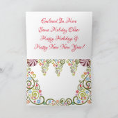 Eine Urlaubskarte! Karte (Innenseite)