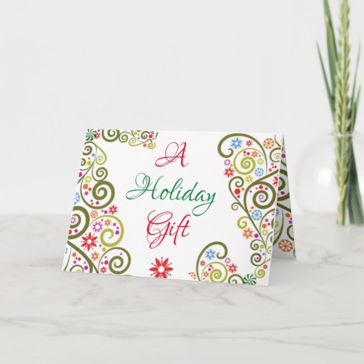 Eine Urlaubskarte! Karte (Vorderseite)