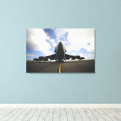 Eine US-Crew zur Aufrechterhaltung der Luftwaffe Leinwanddruck (Insitu (Holzboden))