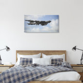 Eine US-Luftwaffe B-52 Stratofestung im Flugzeug Leinwanddruck (Insitu (Schlafzimmer))