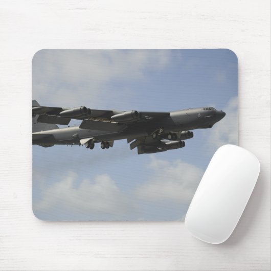 Eine US-Luftwaffe B-52 Stratofestung im Flugzeug Mousepad (Mit Mouse)