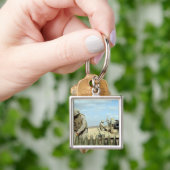 Eine US-Marine bereitet hewitternde Runden auf Feu Schlüsselanhänger (Hand)