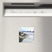 Eine US-Marine, die seine Waffe justiert Magnet (In Situ (Geschirrspüler))