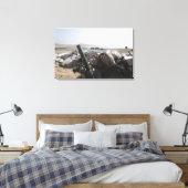 Eine US-Marine feuert einen Mörtel in Salinas, Per Leinwanddruck (Insitu (Schlafzimmer))