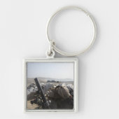 Eine US-Marine feuert einen Mörtel in Salinas, Per Schlüsselanhänger (Vorne)