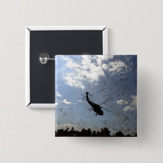 Eine US-Marine HH-60 Seahawk Button (Vorne & Hinten)