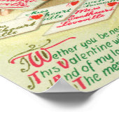 Eine valentinische Erinnerung Poster (Ecke)