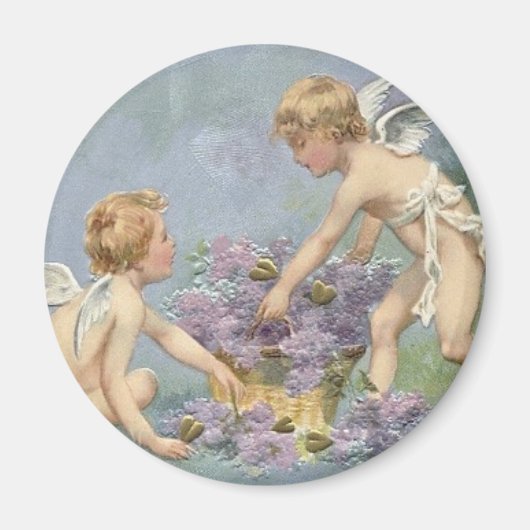 Eine Valentinsbotschaft Magnet (Vorne)