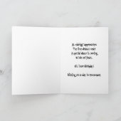 Eine Vampir-Geburtstagskarte Karte (Innenseite)