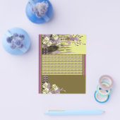 eine Vase mit Blume darin, Flyer (Einzeln)