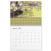 eine Vase mit Blume darin, Kalender (Feb 2027)