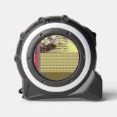 eine Vase mit Blume darin, Maßband (Vorderseite)