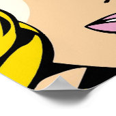 Eine vektorierte und überarbeitete Pop-Kunst von R Poster (Ecke)