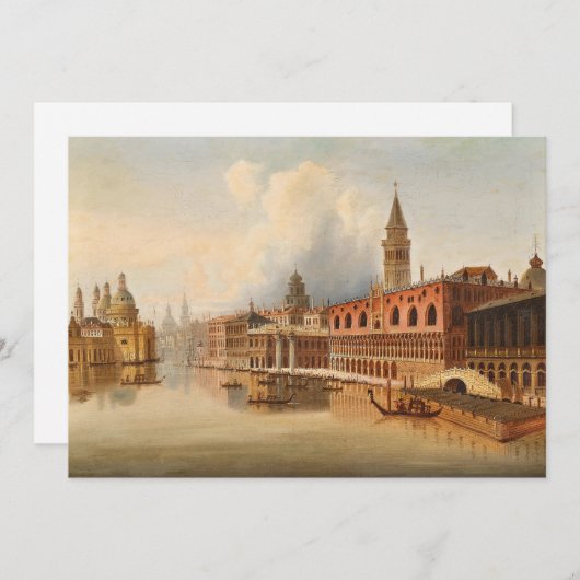 Eine Venezianische Szene | Johann Wilhelm Jankowsk (Vorne/Hinten)