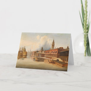 Eine Venezianische Szene   Johann Wilhelm Jankowsk Karte