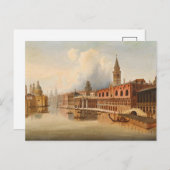 Eine Venezianische Szene | Johann Wilhelm Jankowsk Postkarte (Vorne/Hinten)