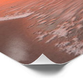 Eine Vereinnahmung der Goldenen Gate Bridge in San Poster (Ecke)