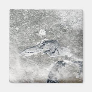 Eine verhältnismäßig seltene Decke des Eises Magnet