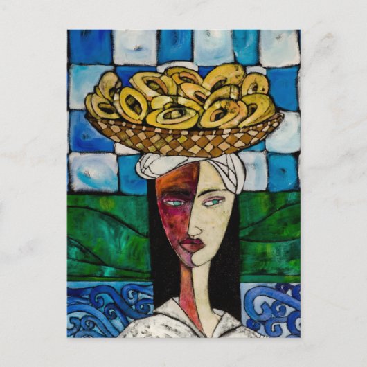 Eine Verkaufsstelle für Chipas Postkarte (Vorderseite)