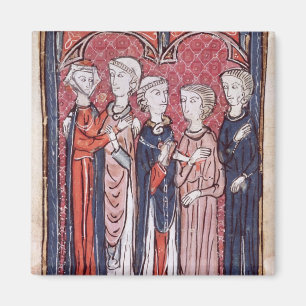 Eine Verlobung, von 'Decrets de Gratien' Magnet