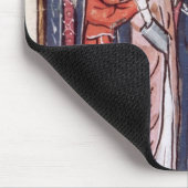 Eine Verlobung, von 'Decrets de Gratien' Mousepad (Ecke)