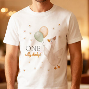 Eine verrückte Daddy-Gans-Frühlings-Party-Bauernho T-Shirt