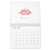 Eine versteckte Botschaft Kalender (Jan 2027)
