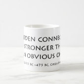 Eine versteckte Verbindung Kaffeetasse (Mittel)