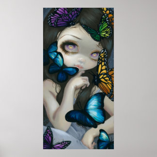 Eine Verwechslung von Wings ART PRINT Schmetterlin Poster