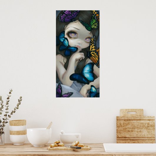 Eine Verwechslung von Wings ART PRINT Schmetterlin Poster (Küche)