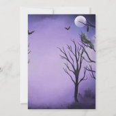 Eine verworrene Angelegenheit Einladung (Rückseite)