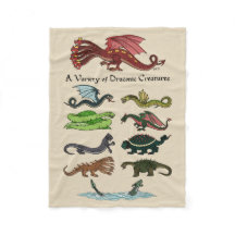 Eine Vielfalt drakonischer Kreaturen