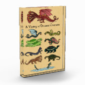 Eine Vielfalt drakonischer Kreaturen Fotoblock (Links)