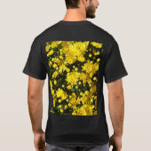 Eine Vielzahl gelber Mums T-Shirt (Rückseite)