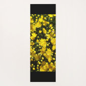 Eine Vielzahl gelber Mums Yogamatte (Rückseite)