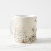 Eine viktorianische Kaffeetasse (Vorderseite Links)
