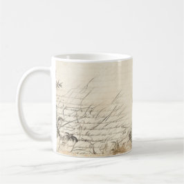 Eine viktorianische Kaffeetasse
