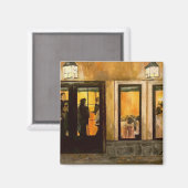 "Eine Villa Grande, Gervasi's Ohio" Gemälde Magnet (Vorderseite/Rückseite)