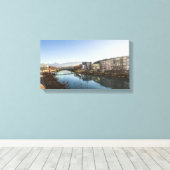 Eine Villacher Winterlandschaft Leinwanddruck (Insitu (Holzboden))